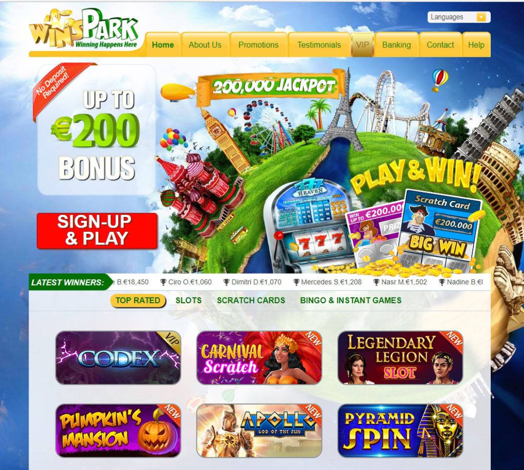 Winspark Online Gambling Enterprise